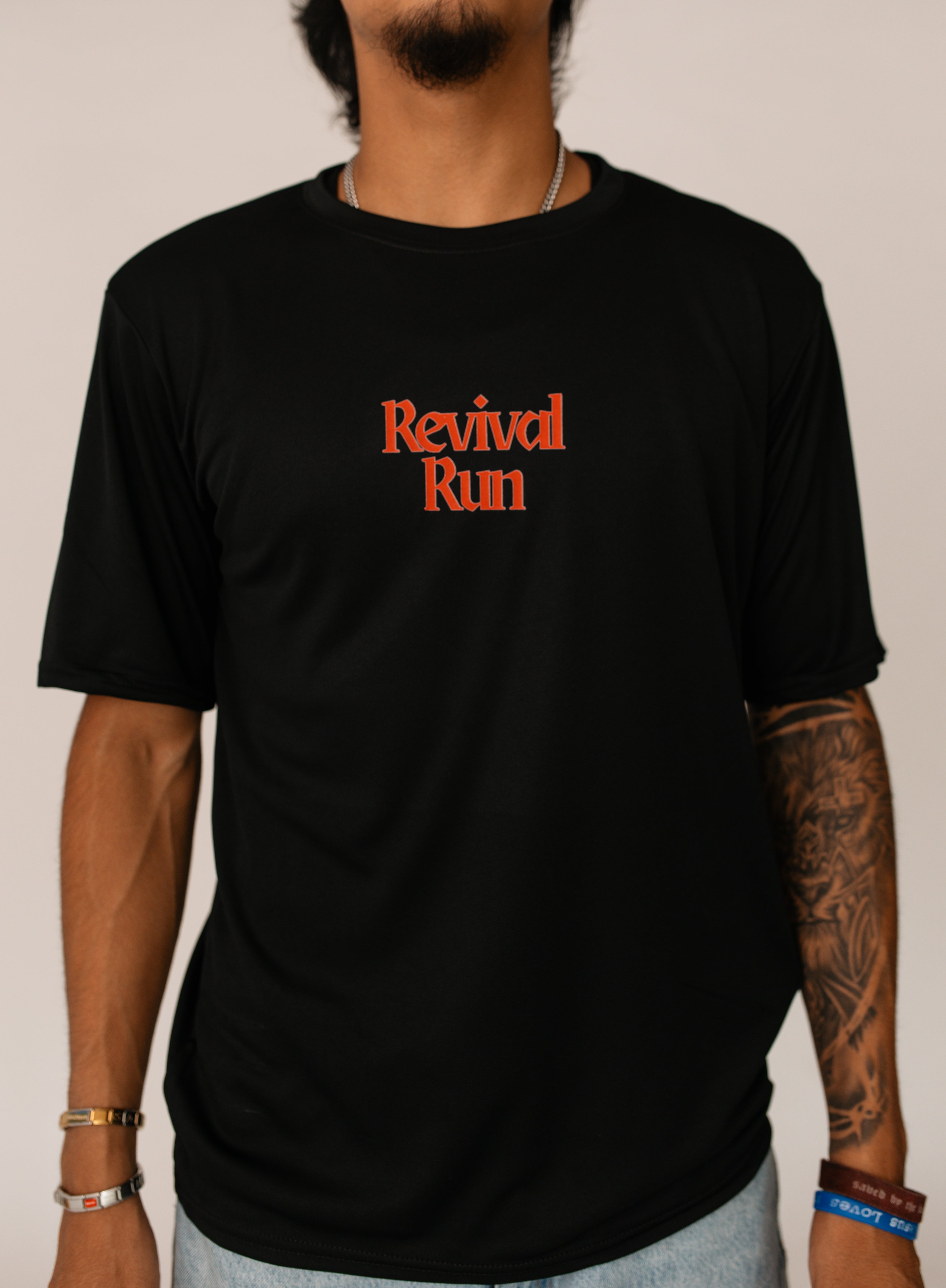 Strava Cross Route | Revival Run Club Tee