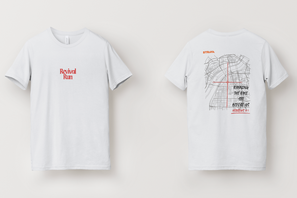 Strava Cross Route | Revival Run Club Tee